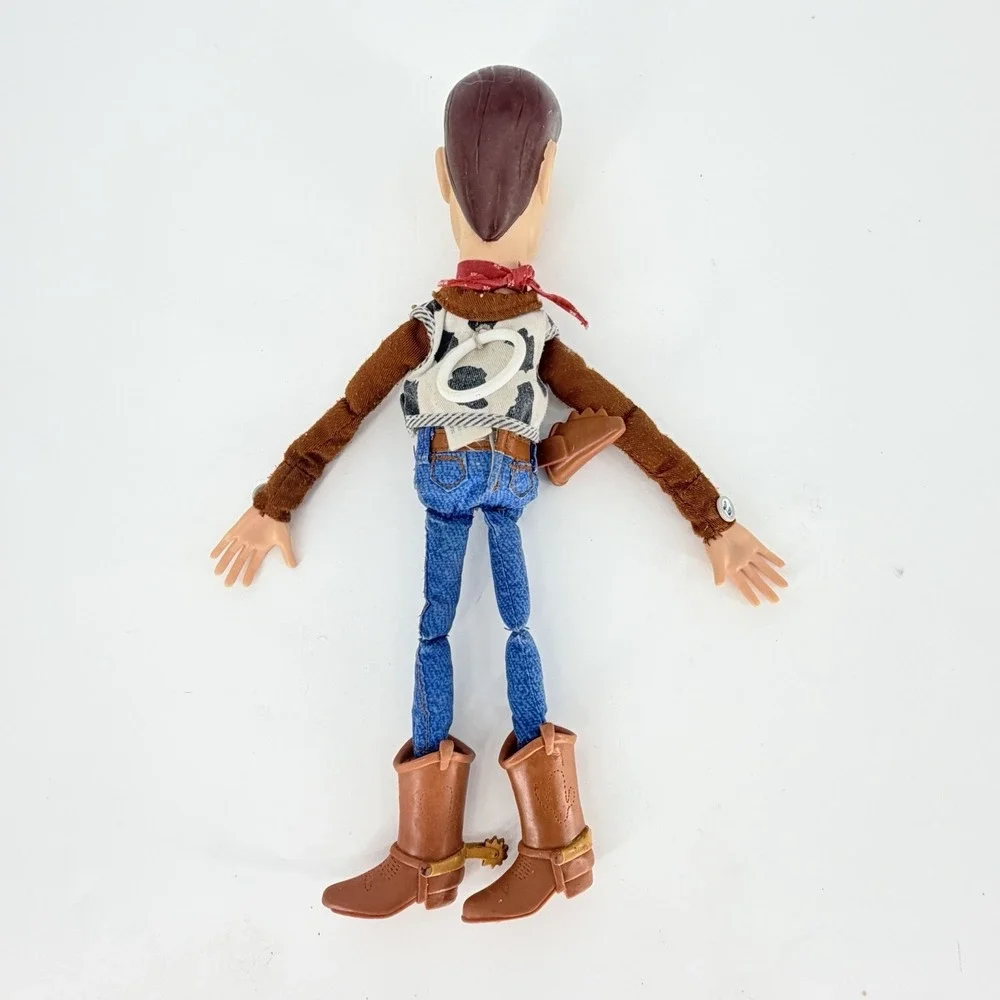 Toy Story Adventure Woody Talking Doll 2006 Hasbro Works Rare Brown Shirt